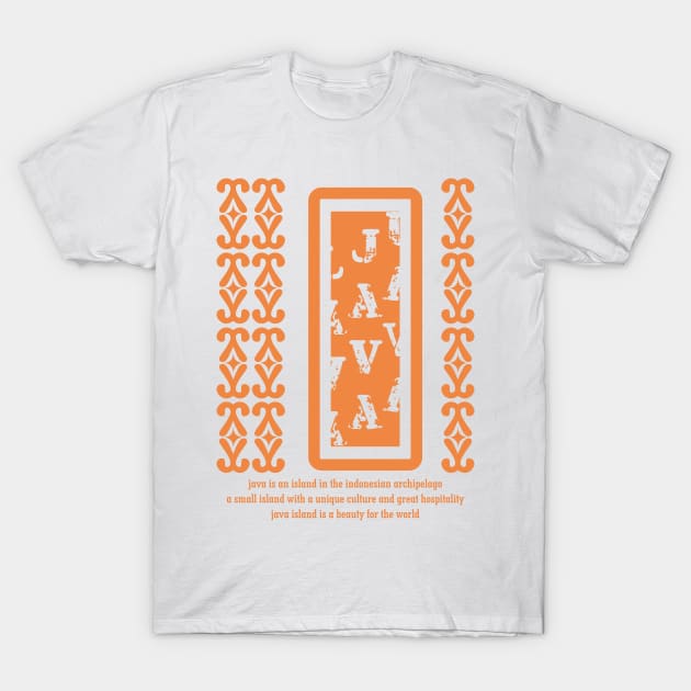 Etnic Design Of Java T-Shirt by radeckari25